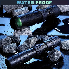 Powerful 10 300x40 Monocular Telescope Waterproof Portable for Outdoor Camping