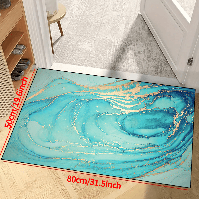 Waterproof Marbling Rug for Home Decor