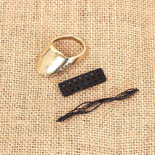 Brass Thumb Protector Archery Guard Finger Wrench