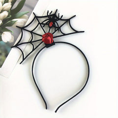 Halloween Head Hoop Spider Net Hair Accessory Party Decoration