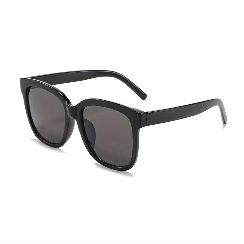 Large Oval Polarized Sunglasses Vintage Women Sunshade Eyeglasses