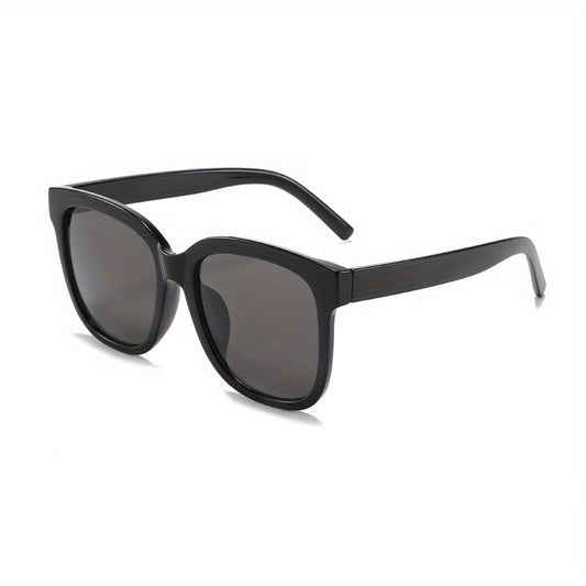 Large Oval Polarized Sunglasses Vintage Women Sunshade Eyeglasses