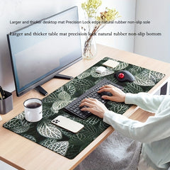 Oversized Desk Pad Non-Slip Green Mouse Pad