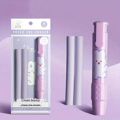 Retractable Pushable Eraser No Crumbs No Trace