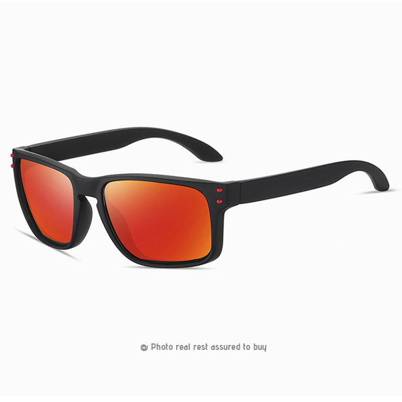 Men's Polarized Square Sunglasses UV Retro Glasses