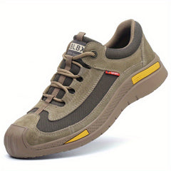Men's Steel Toe Anti-Smashing Work Safety Shoes