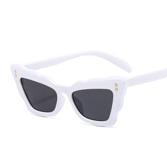 Vintage Square Cat Eye Sunglasses Womens Sunnies UV400 Protection