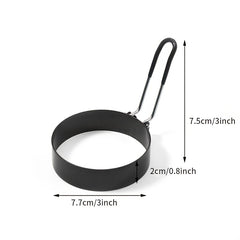 4pcs Eggs Rings Stainless Steel Egg Cooking Rings Pancake Mold