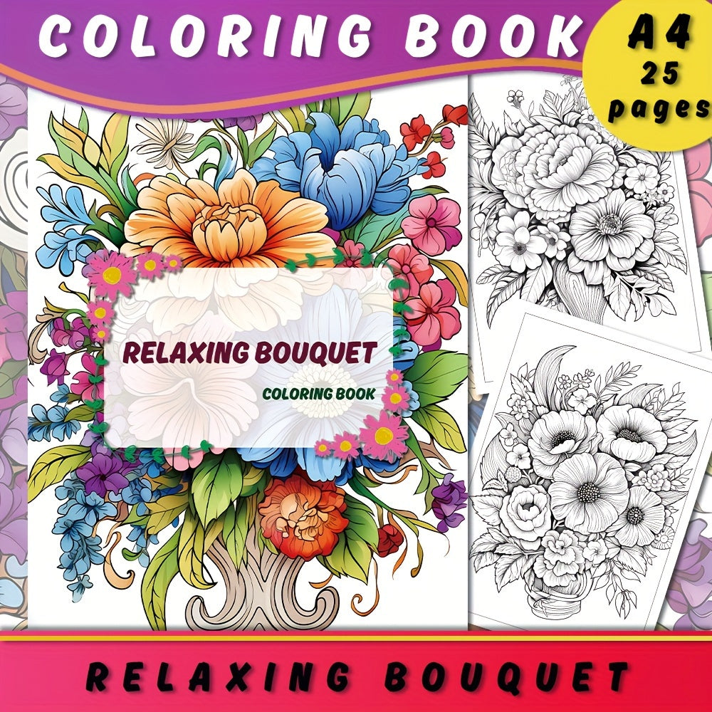 Positive Thinking Coloring Book For Adults - Stress Reduction Designs