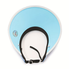 Gradient Casual Visor Hat Wide Brim UV Protection Sun Hat