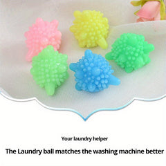 10pcs Magic Laundry Balls Reusable Household Washing Machine Clothes Softener