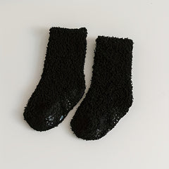 Winter Children's Plush Socks Thick Warm Keeping Socks Non-slip Baby Socks