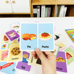 36 Pack Double Sided Cognition Cards Alphabet Word Phonics Learning Set