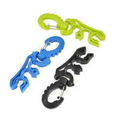 Diving Spare Secondary Head Fixed Clamp BC Low Pressure Pipe Clamp Hose Hook