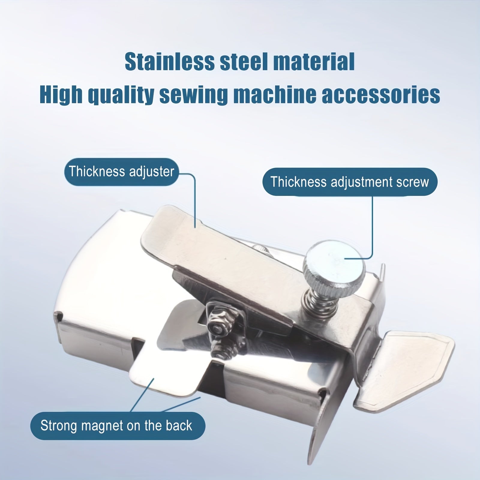 Magnetic Seam Guide Sewing Machine Presser Foot Hemmer