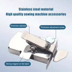 Magnetic Seam Guide Sewing Machine Presser Foot Hemmer
