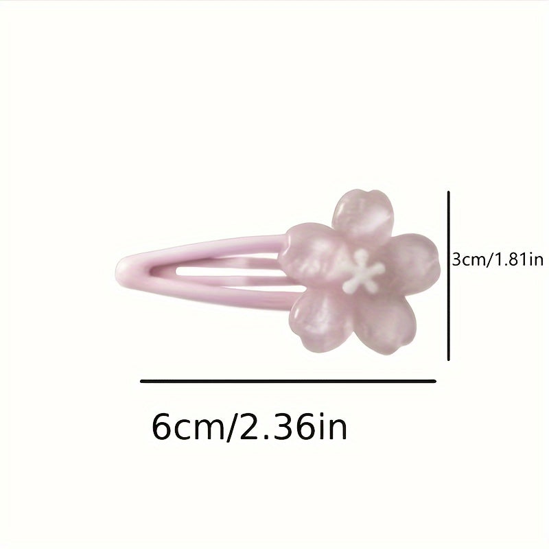 2pcs Sweet Hairpin Versatile Hair Clip Hair Accessories