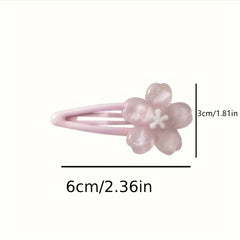 2pcs Sweet Hairpin Versatile Hair Clip Hair Accessories