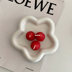 Flower Shaped Jewelry Tray Jewelry Plate Jewelry Storage Holder