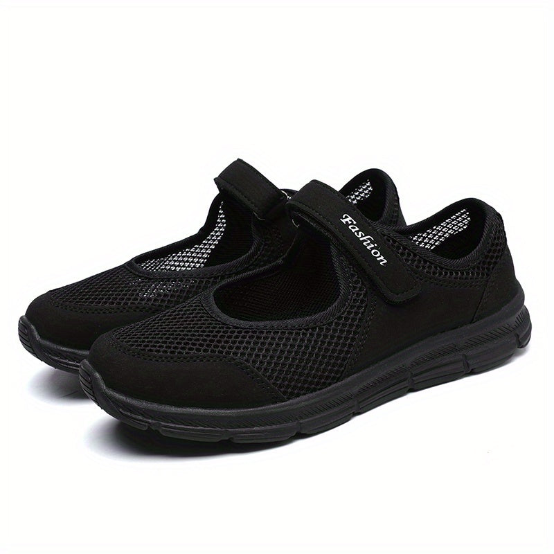 Women's Mesh Flat Sandals Breathable Non Slip Walking Shoes