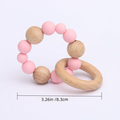 Aby Pink Teether Chewable Toy