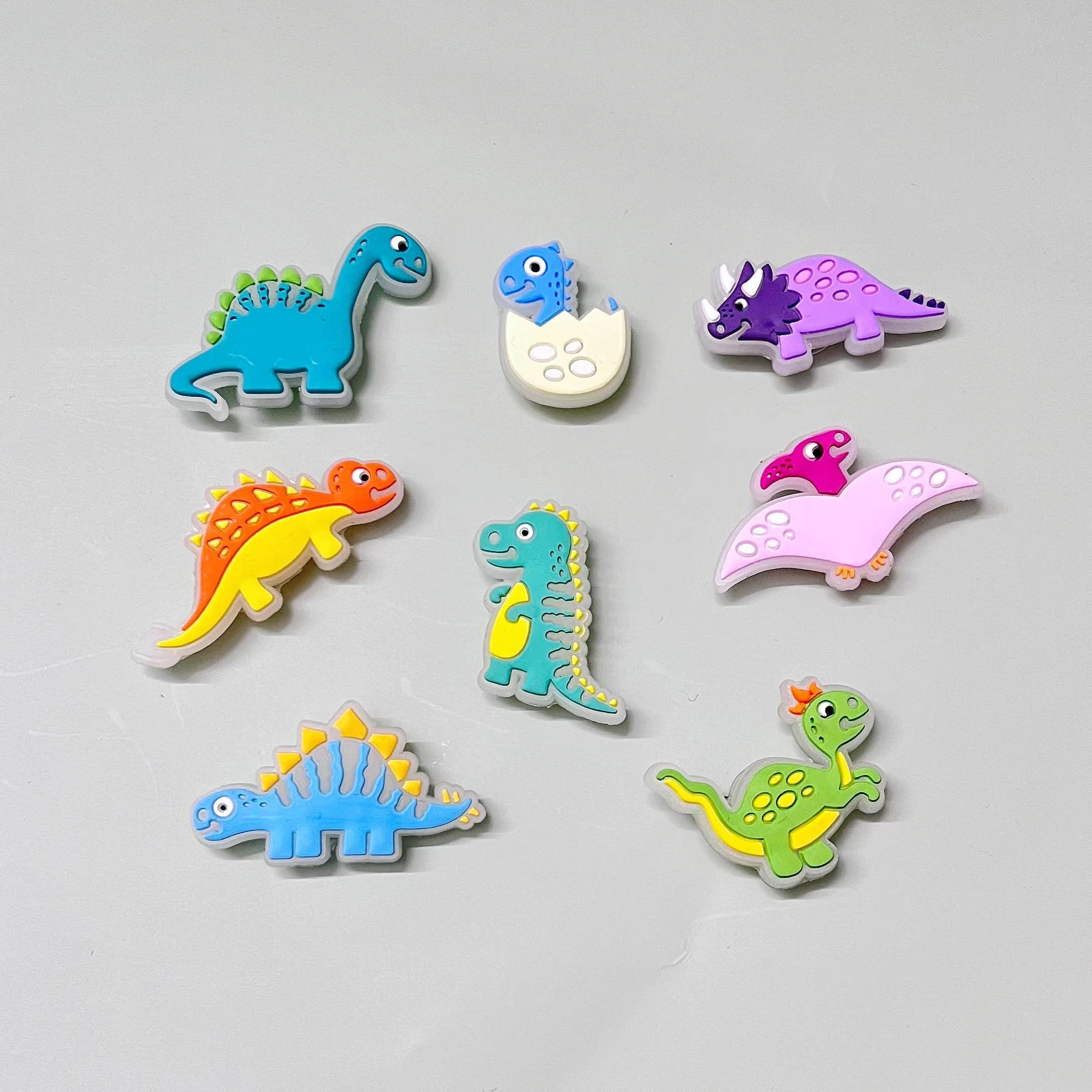 Dinosaur Shoe Charms PVC Anime Shoes Sandals Slippers Decoration