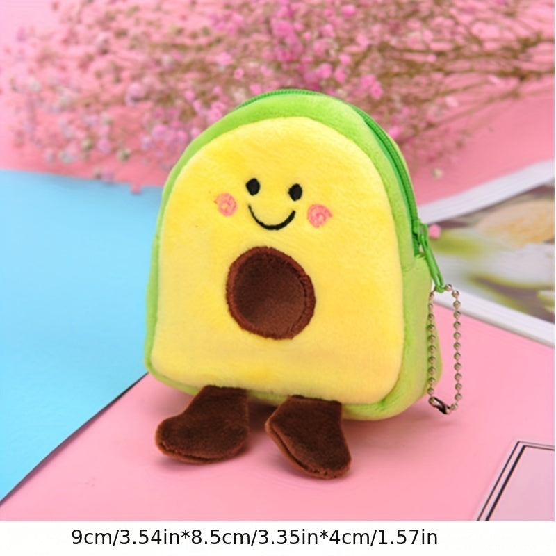 Cute Fruit Shaped Coin Purse for Girls