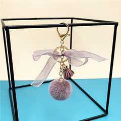 Plush Ball Keychain - Fun & Practical Gift for Women & Men