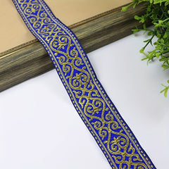 2 Yards 3 Woven Jacquard Ribbon Heart Lace Trim For Garment Curtain Sewing