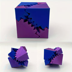 Colorful Square Gear Ball Toy Relaxation