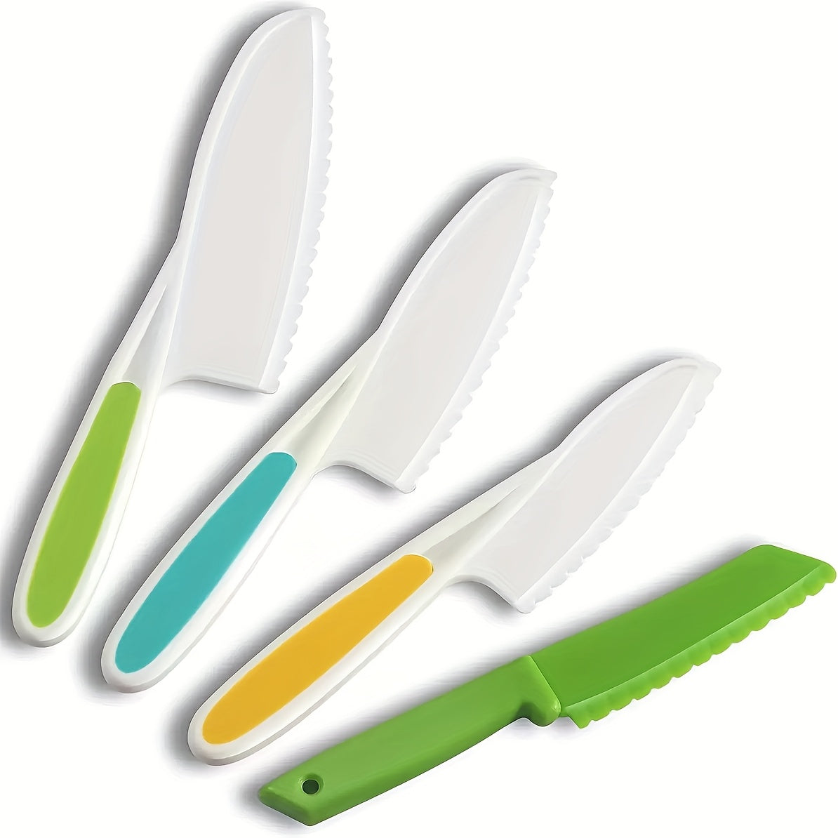 8pcs Kids' Cook Set with Scissors Pretend Play Kitchen Tool Set