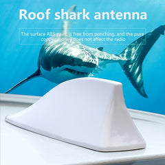 Car Modified Shark Fin Roof Fin Antenna Decorative Perforation Accessory