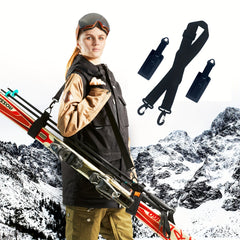 Adjustable Ski Strap Portable Snowboard Sled Harness