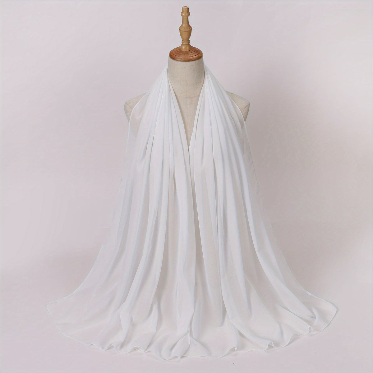 Chiffon Scarf Hijab Shawl Casual Head Wrap Turban Windproof Outdoor Travel