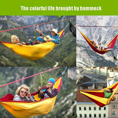 Portable Lightweight Double Hammock for Outdoor Travel Camping