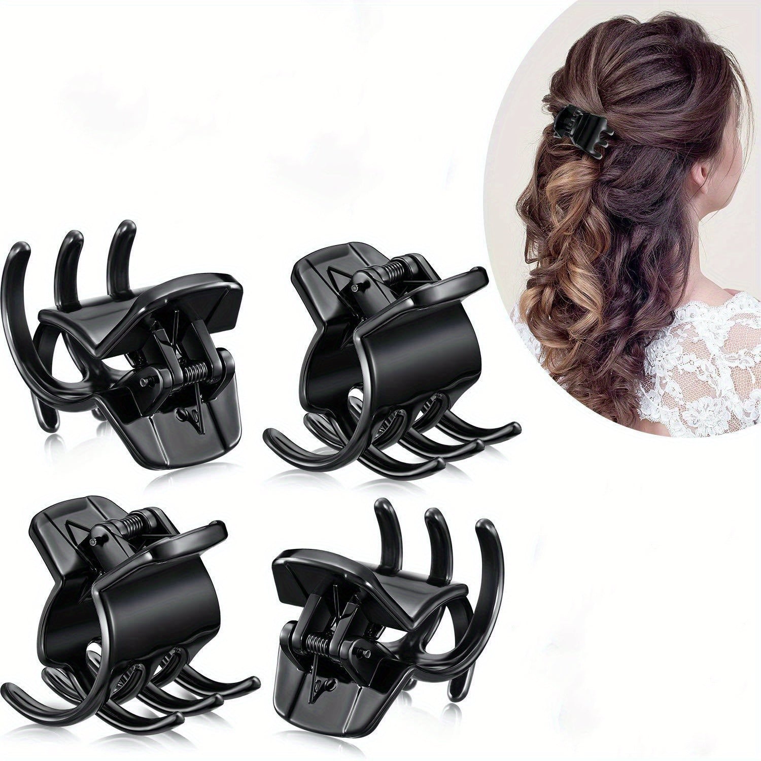 Small Hair Claw 1.3cm High Ponytail Hair Accessories