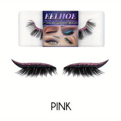 3D Faux Mink Hair False Eyelashes for Longer Thicker Lashes