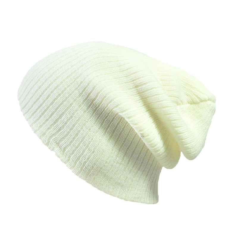 Women's Winter Woolen Beanie Hat Soft Knit Skull Cap