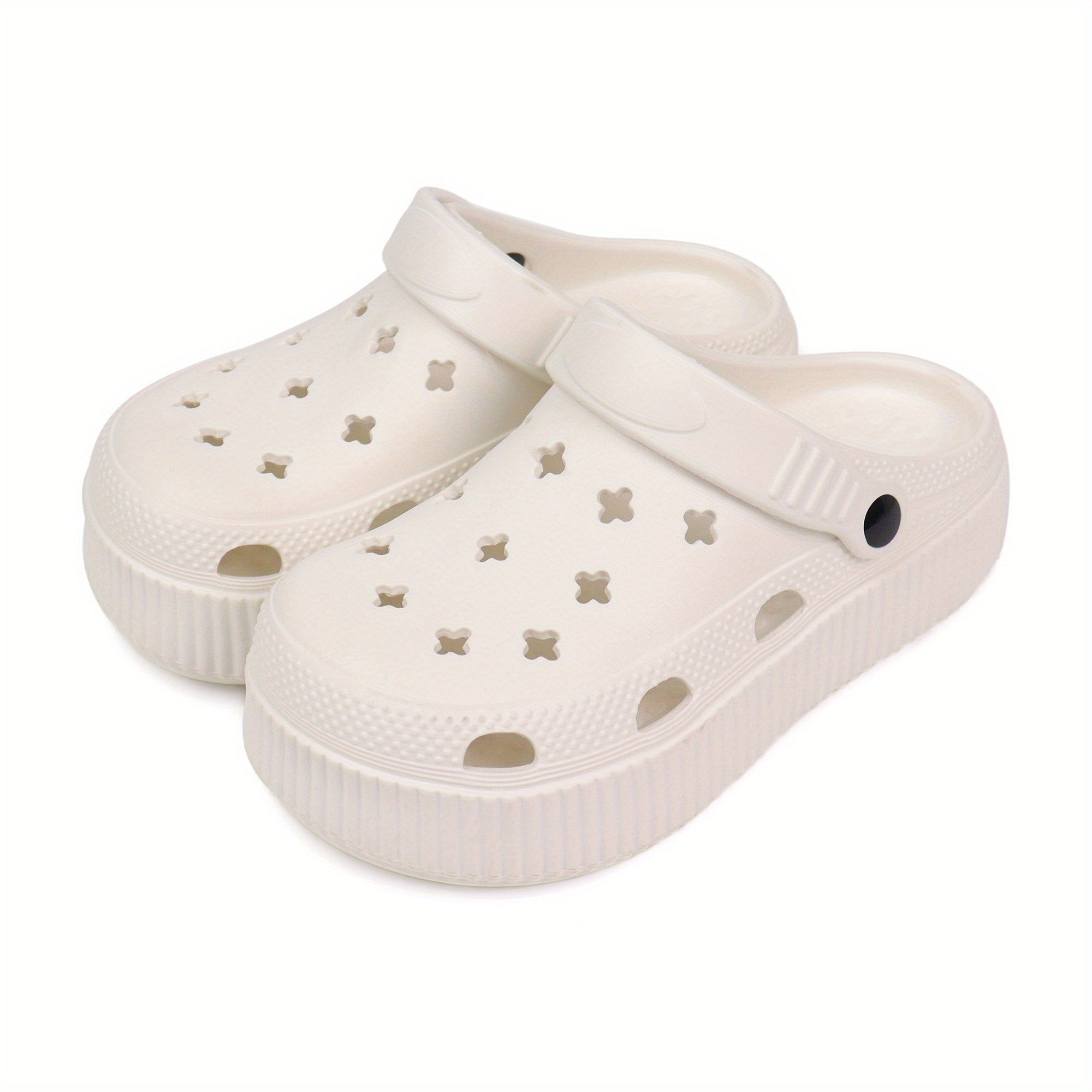 Women's Solid Clogs Casual Lightweight Garden Shoes
