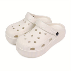 Women's Solid Clogs Casual Lightweight Garden Shoes