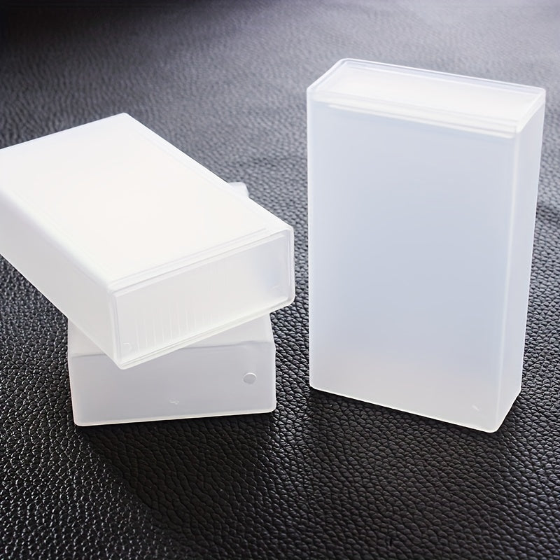 2pcs Plastic Storage Box Portable Cigarette Box For Men