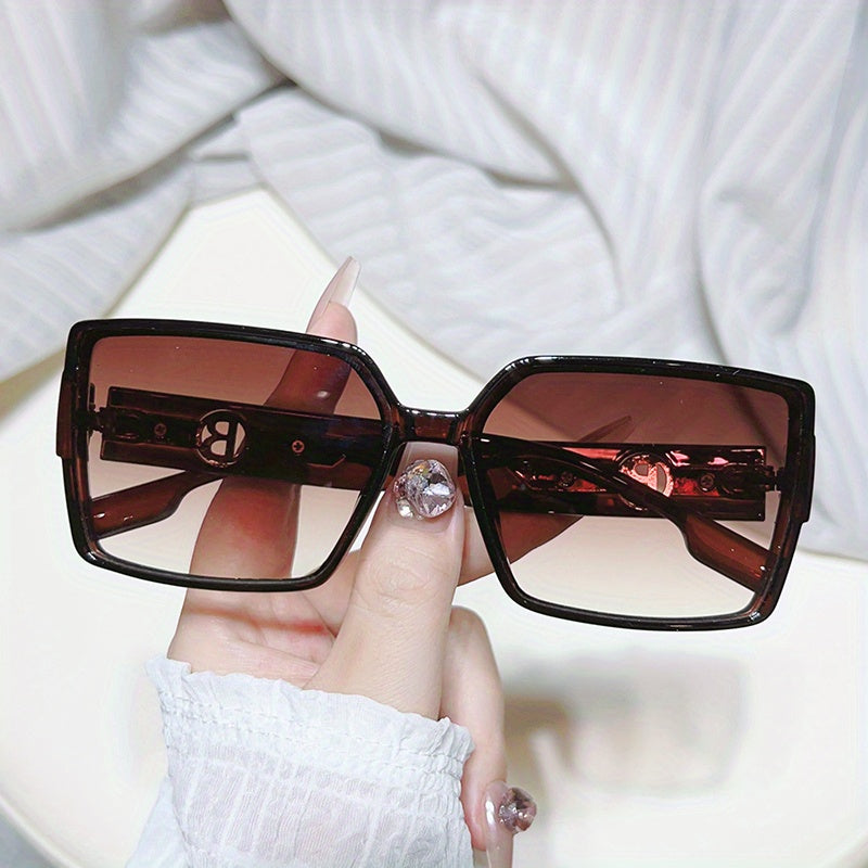 Large Square Sunglasses UV400 Sun Shades for Driving