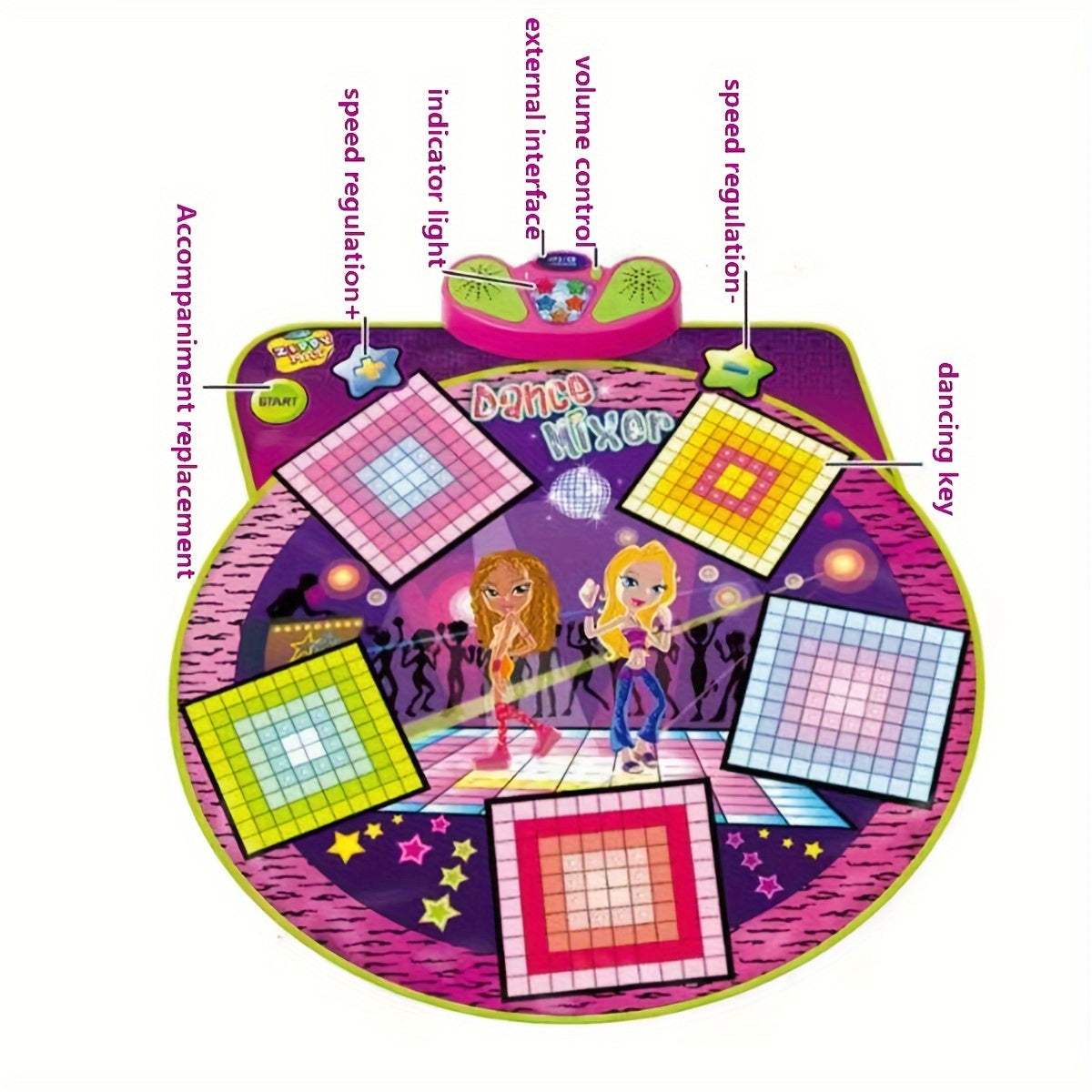 Dancing Blanket For Music Dance Mat Gift