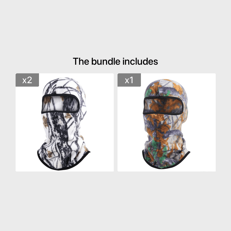Outdoor Winter Riding Polar Fleece Ski Face Protection Hat