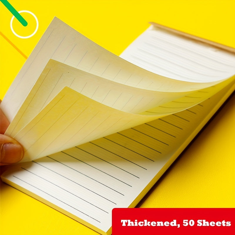 Rayson 4pcs 200 Sheets Tearable Pocket Notepad Paper Sticky Notes Set