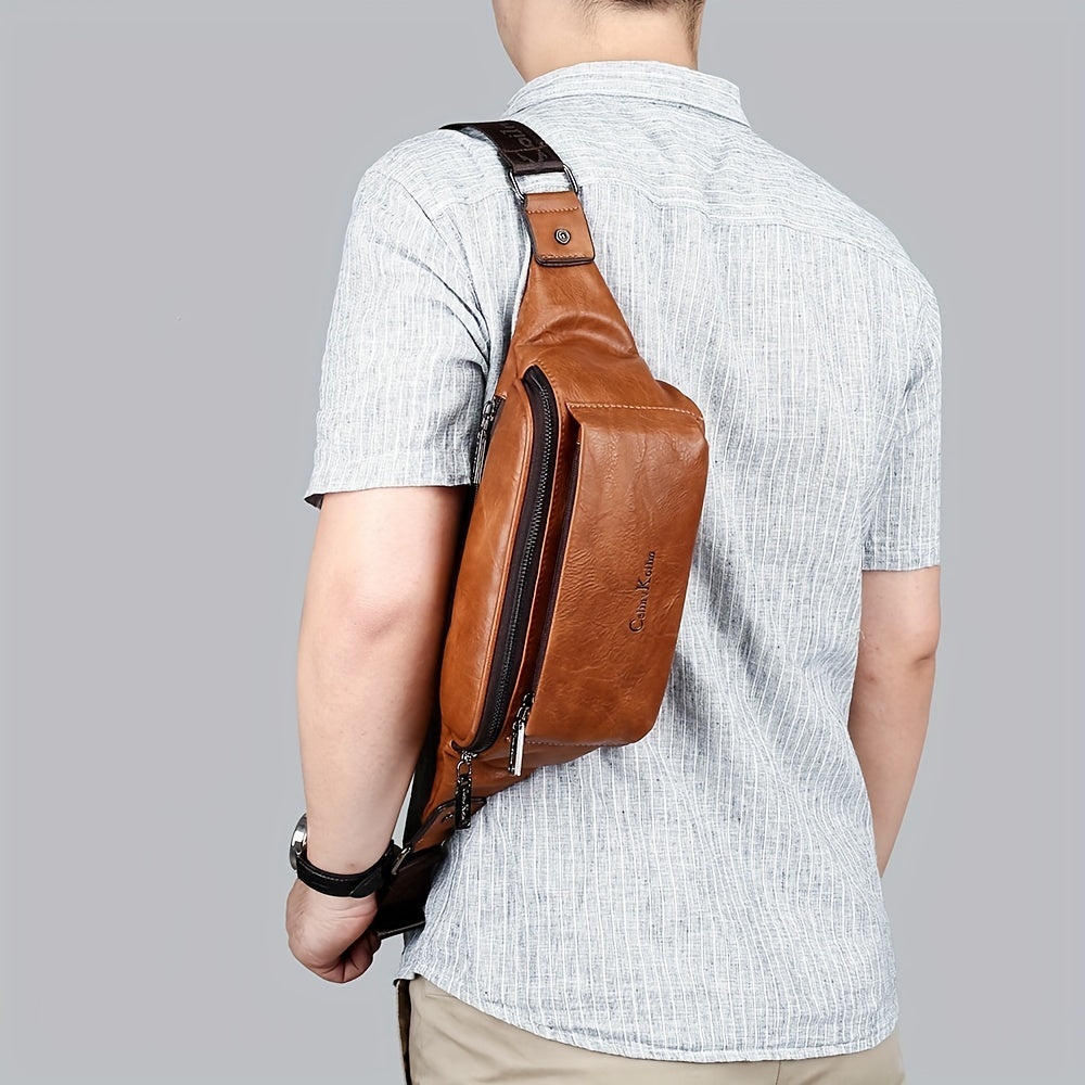 Men's Casual Waist Bag Travel Crossbody