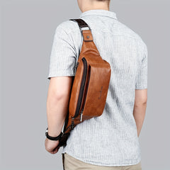 Men's Casual Waist Bag Travel Crossbody