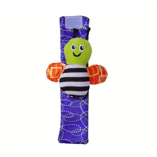 Baby Wristband Watch & Socks Animal Plush Toy