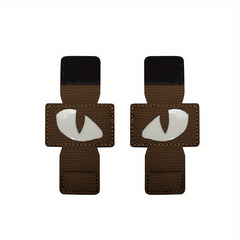 Reflective Luminous Cat Eye Velcro Buckle Backpack Hat