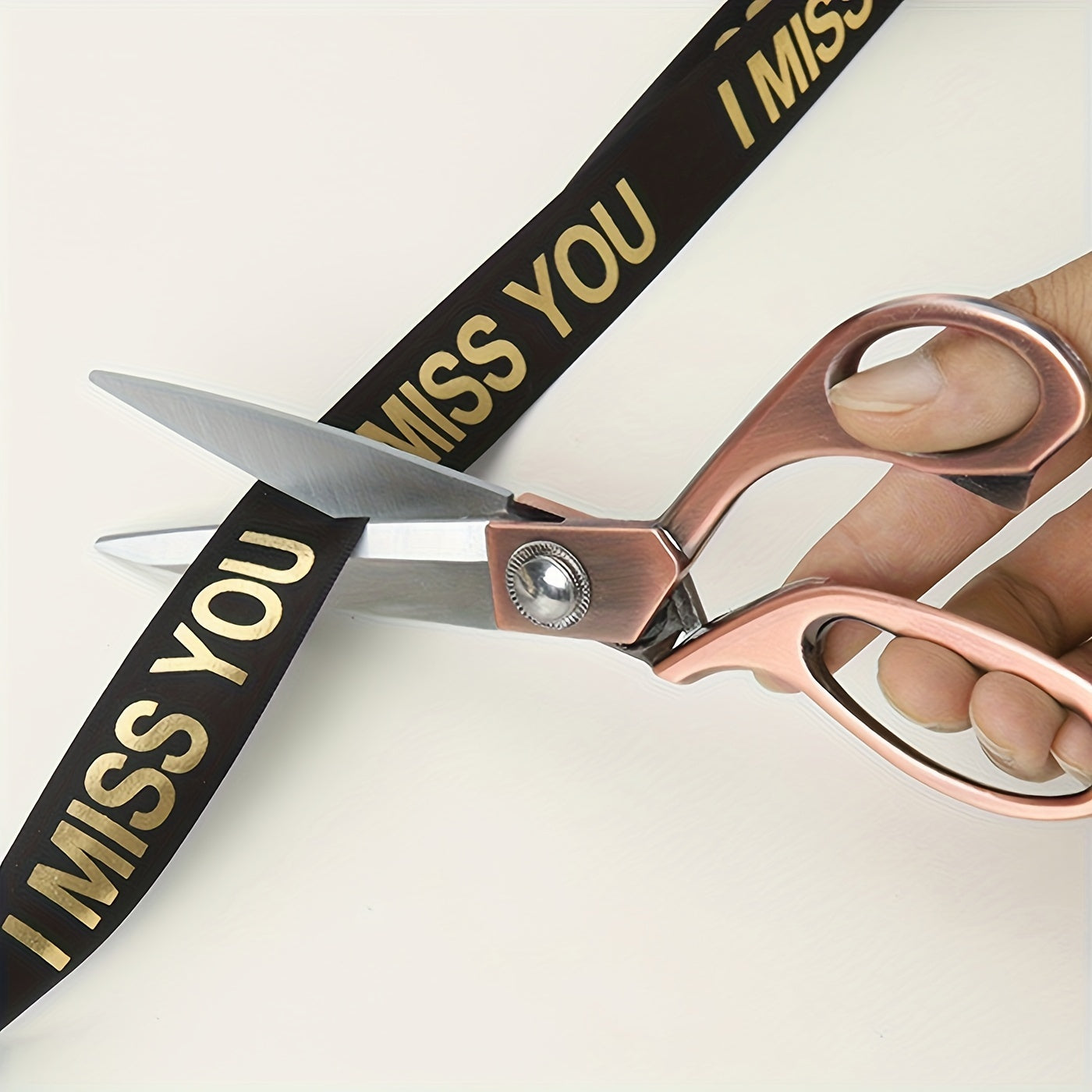 1pc Rose Scissors Stainless Steel For Office Sewing 23 Easter DIY Crafting